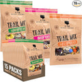 Trail Mix Snack Packs Variety - 4 Bags - Dried Fruit Mix &amp Nuts Mix with Chocolate Chips Peanuts Cranberries Raisins Walnuts Tropical Fruits - Trail Mix Individual Packs 3.5 oz