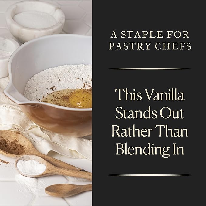 Cook's Pure Cookie Vanilla Extract Floral Vanilla Extract for Cakes Cookies Pastries Ice Creams 128 Ounces (1 Gallon)