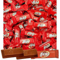 KlT KAT Milk Chocolate Wafer Miniature Snack Size Candy Bag (2 LB) Individually Wrapped Chocolate Candy Bulk Chocolate Candy