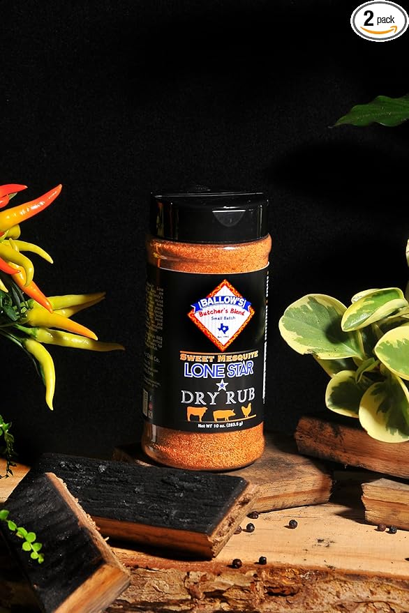 Ballow's Lone Star Sweet Mesquite Dry Rub 2 Pack