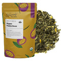 Heavenly Tea Leaves Organic Passion Green Bulk Loose Leaf Green Tea 1 Lb. (Approx. 200 Servings) - Antioxidant Rich Immune Boosting Hot or Iced Tea Great Natural Energy Source