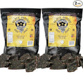 Lone Star Black Pepper Beef Jerky - 1 Pound (Pack of 2) Resealable Bags - Hickory Smoked Handcrafted Flavor - High Protein Healthy Meat Snack