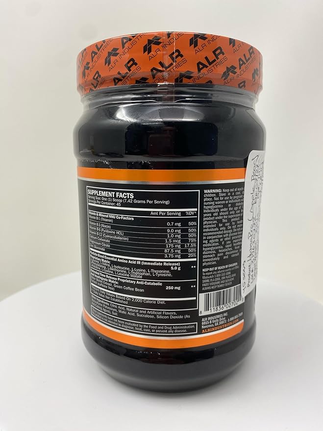 Humapro | Amino Acids Protein Matrix for Humans | 99% Utilization for Lean Muscle | Vegan Gluten Free | 45 Servings (Apple Pear)