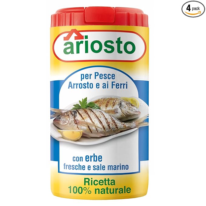 Ariosto Seafood Seasoning Roasted and Grilled 2.8 Ounce 4 Per Case