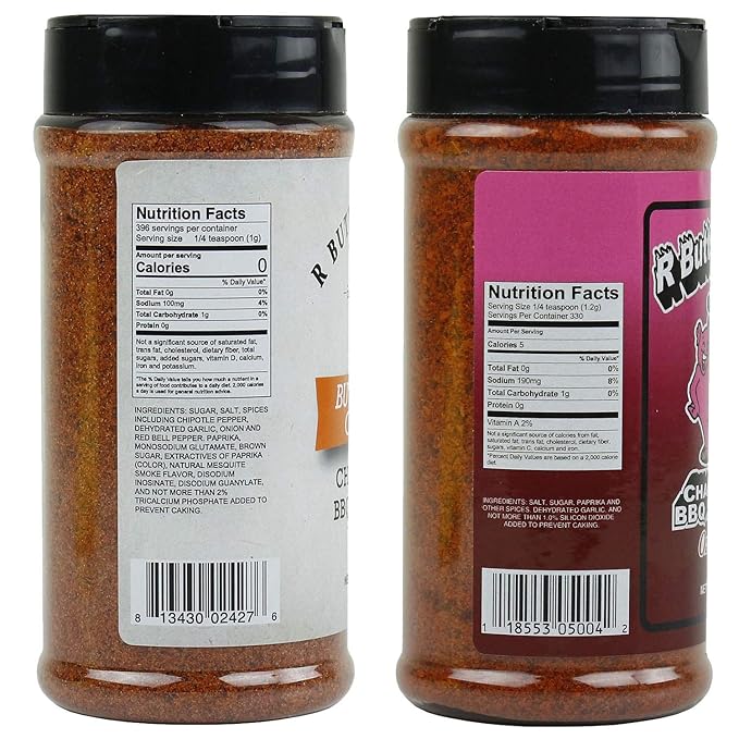 R Butts R Smokin 14oz Ozark Heat &amp Butt Kickn Chicken Championship BBQ Seasoning