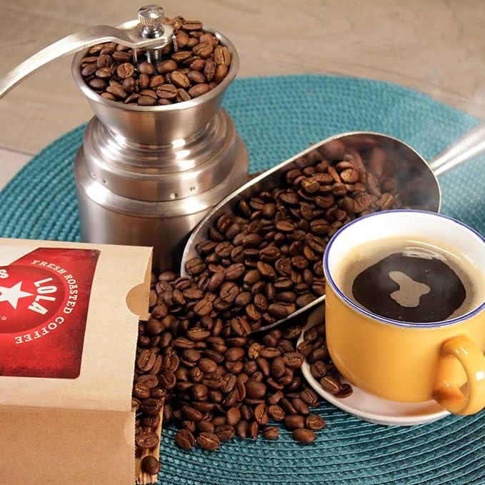 Lola Savannah Vanilla Cinnamon Pecan Whole Bean Caffeinated Coffee 1lb
