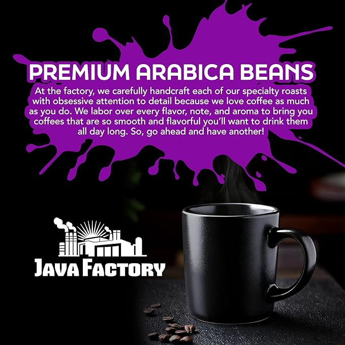 Java Factory Coffee Pods Cinnamon Flavored Coffee Compatible with K Cup Brewers Including 2.0 Sinful Cinnamon 40 Count