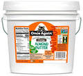 Once Again Creamy Natural Almond Butter No Sugar Lightly Toasted - 9 Pound Bucket (Same as 9 Jars) of Single Ingredient Nut Butter No Palm Oil No Salt - Non-GMO Gluten Free Vegan