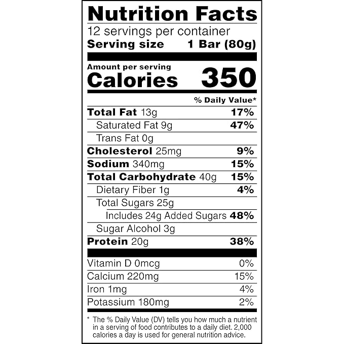 Gatorade Whey Protein Recover Bars Peanut Butter Chocolate 2.8 ounce bars (Pack of 12)