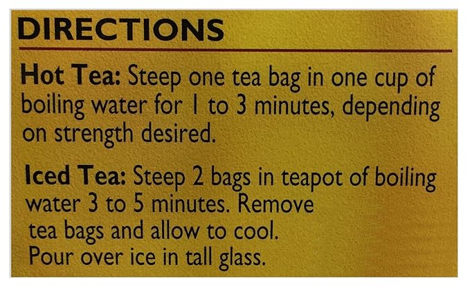 Dynasty 100% Natural Tea 16 Individual Tea Bags Per Pack (Chinese Restaurant 6 Pack)