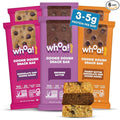 Whoa Dough Best Sellers Edible Cookie Dough Bars- Certified Non-GMO Kosher and Gluten Free Bars - Healthy Snack Foods - Plant Based Snacks - Real Ingredients - Variety Pack (6 Bars)