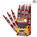 Old World Meats Meat Sticks 110 Calories Keto Low Carb 1g Sugar Fuelings 20 Pack 1 ounce sticks (BBQ (Barbecue))