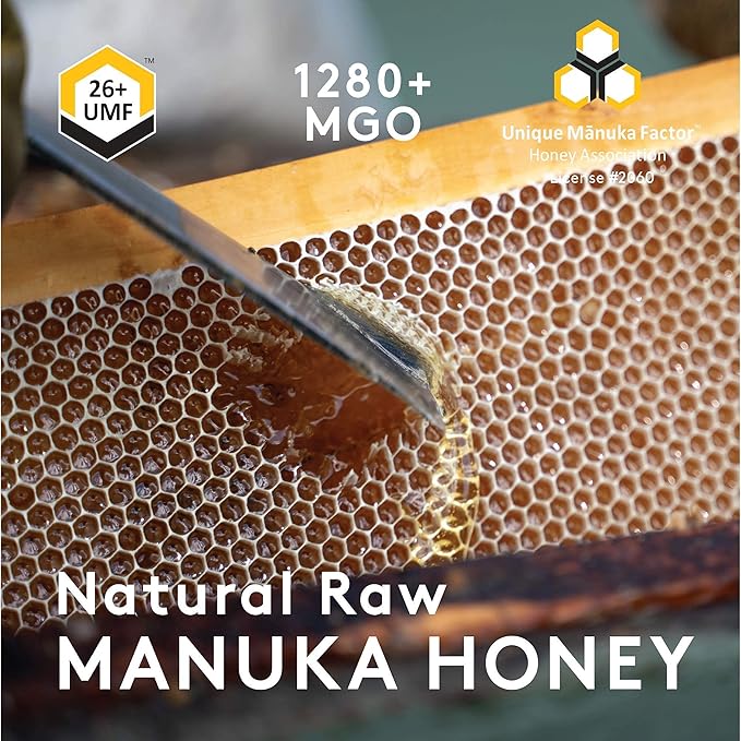 New Zealand Honey Co. Manuka Honey Special Bulk Package UMF 26+ / UMF 24+ UMF Certified / 8.8oz