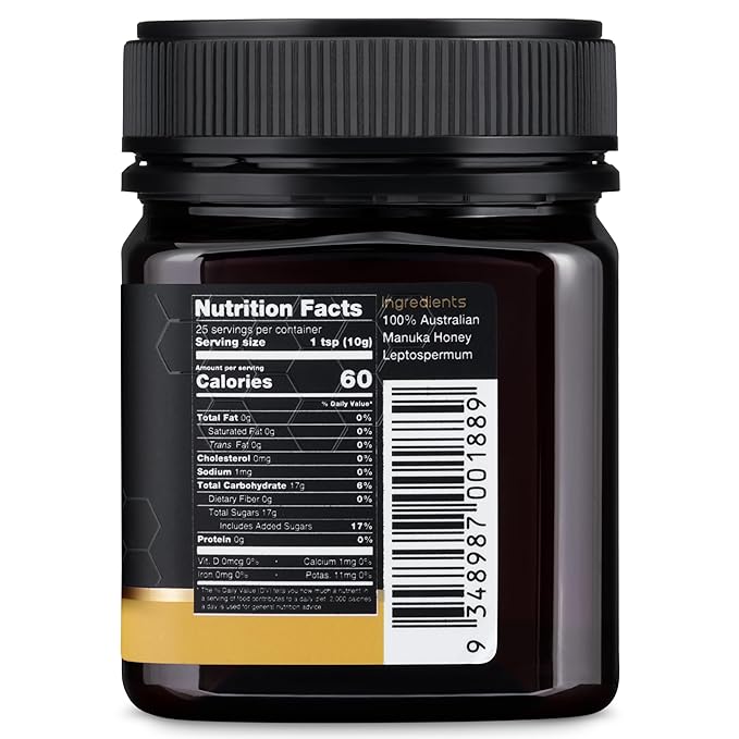 Nature's Gold Raw Manuka Honey MGO 514+ | Authentic MGO Australian Honey Non-GMO 100% Pure Genuine Traceable from Hive to Home
