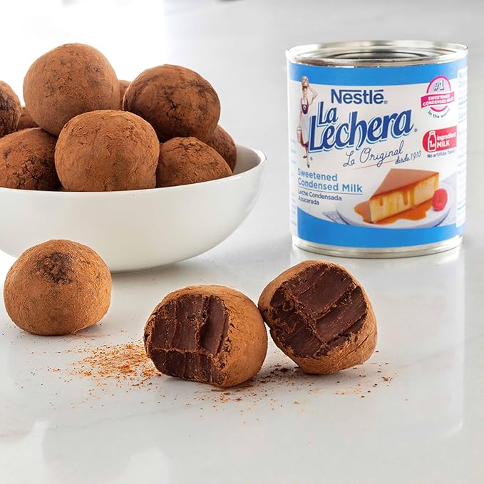Nestlé La Lechera Sweetened Condensed Milk Shelf Stable Evaporated Milk Canned 12 Pack