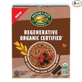 Nature's Path Organic Regenerative Organic Certified Dark Chocolate &amp Cocoa Instant Oatmeal 8 oz (Pack of 6) Non-GMO Fair Trade