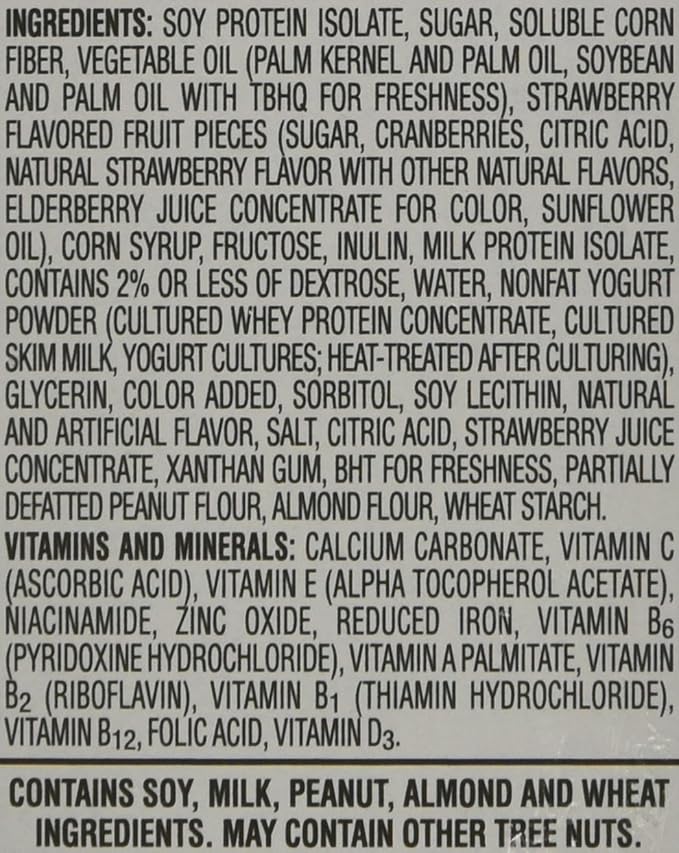 Kellogg's Special K Protein Meal Bars Strawberry 6 Count Box (Pack of 3)