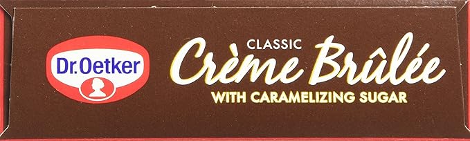 Oetker Creme Brulee 3.7-Ounces (Pack of 12)