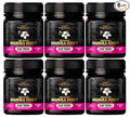 FREZZOR Premium Raw Manuka Honey New Zealand with UAF1000 Perfect Daily Wellness Ritual Superfood 6 Jars (8.8oz/250g per jar)