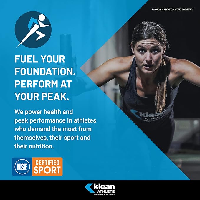 Klean Athlete Klean Isolate - Whey Protein Isolate - Daily Protein &amp Amino Acid - Intake for Muscle Integrity* - NSF Certified for Sport - 20 Servings - Unflavored