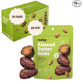 Realsy Almond Butter Stuffed Medjool Dates Organic Dates with No Sugar Added Gluten-Free Vegan Good Source of Fiber Low Glycemic Index All Natural Healthy Snack (10 Pack)
