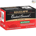 Bigelow Tea Decaffeinated Constant Comment Black Tea Decaf Tea 20 Count Box (Pack of 6) 120 Total Tea Bags