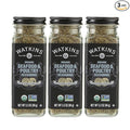 Watkins Gourmet Organic Spice Jar Seafood &amp Poultry Seasoning Jar 3.3 Ounce (Pack of 3)