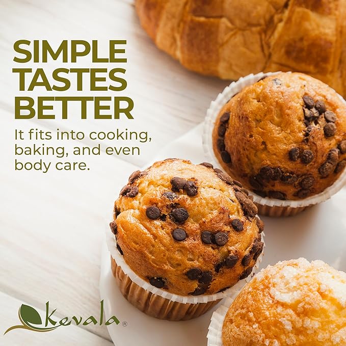 Kevala Organic Raw Oaxaca Honey - Nutritious Honey with no Pesticides and no Sugar Added or Given to the Bees Natural Sweetener for Cooking and Baking at Home Great for Pancakes and Waffles 4 lb