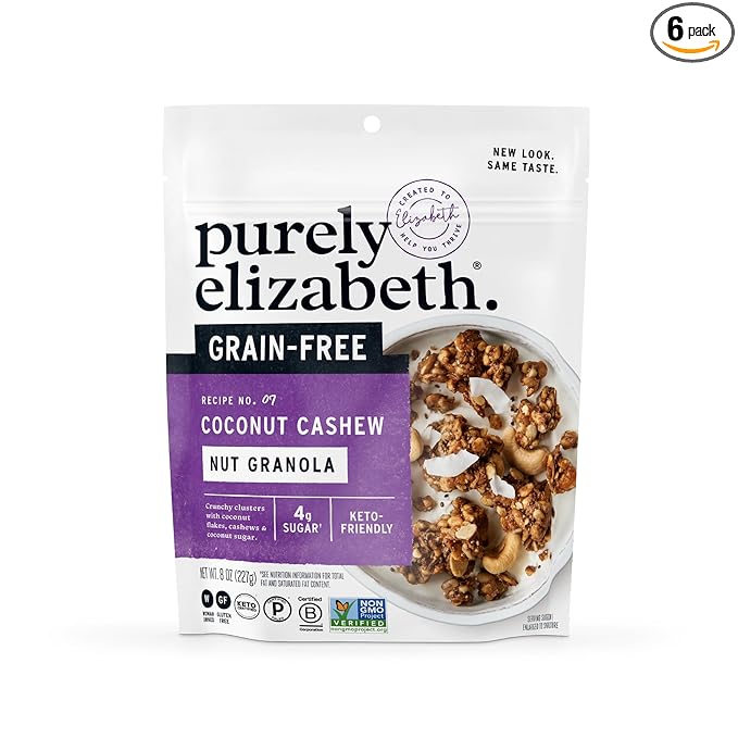 Generic Pure.ly Eliza.beth Granola Grain Free Coconut 8 oz (Pack Of 6)