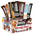 Anabar Protein Bar The Sampler Pack The Protein-Packed Candy Bar World's Best Tasting Protein Bar No Sugar Alcohols High Protein Amazingly Delicious 20 Grams of Protein (6 Bars Guilty Pleasure