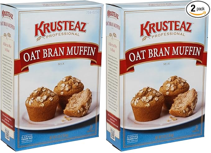 Krusteaz Muffin Mix - Oat Bran 5-Pounds (Pack of 2)