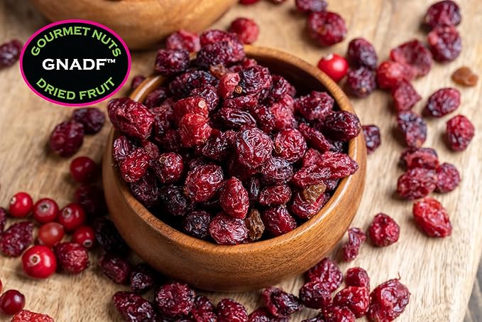 GNADF | Dried Sweetened Cranberries | Grown In The USA | Available in 5 10 25 Lb. Sizes | Gourmet Nuts And Dried Fruit | (25 lbs)