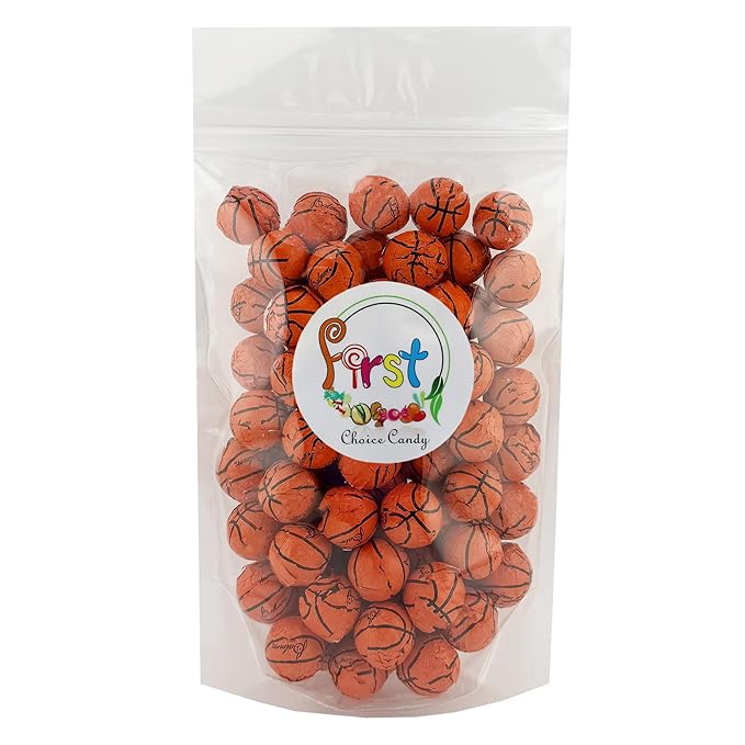 FirstChoiceCandy Milk Chocolate Foil Wrapped Balls (Basket Balls 5 Pound)