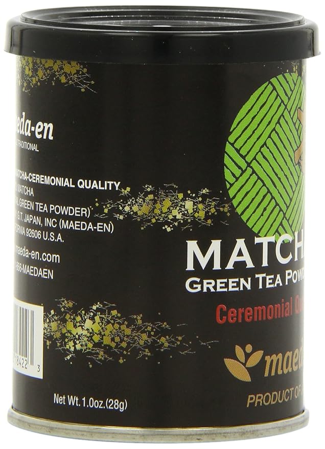 Maeda-En Matcha Ceremonial Quality Green Tea Powder 1-Ounce