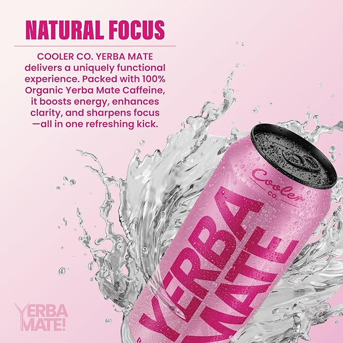 COOLER CO 12 PACK YERBA MATE (12 Pack Berry Active)