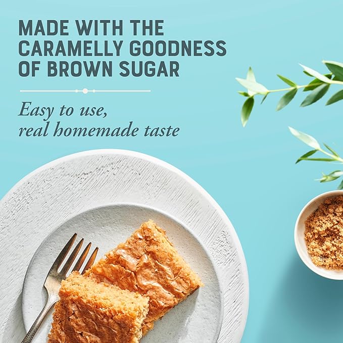 Bob's Red Mill Brown Sugar Blondie Baking Mix 14 Ounce (Pack of 4) - Simple Clean Ingredients Homemade Taste Non-GMO