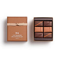 LA MAISON DU CHOCOLAT Pralines Gift Box Gourmet Milk and Dark French Chocolate Gift Box (6 Pieces)