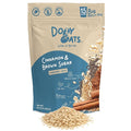 Dozy Oats Overnight Oatmeal 15-Serving Big Batch Bag. Gluten-Free Natural Source of Protein and Fiber Cinnamon and Brown Sugar 750g