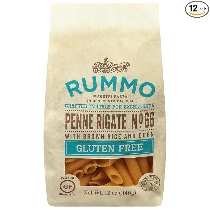 Generic R.ummo Gluten-Free Penne Rigate Pasta 12 oz (Pack of 12)
