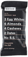 Rx Bar Chocolate Sea Salt Protein Bar 1.83 Oz 12 Count