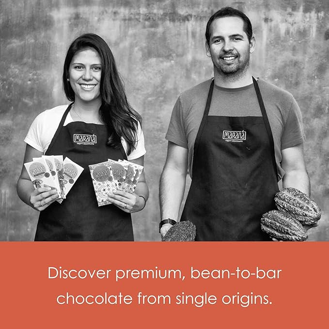 Maraná Chocolate 80% Cacao Variety Dark Chocolate 3 Pack - Peruvian Chocolate - Premium Bean-to-Bar Direct Sourced Made at Origin Single Origin Woman Owned BIPOC Owned Organic Award Winning -