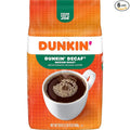 Dunkin' Decaf Medium Roast Ground Coffee 20 Ounce (Pack of 6)