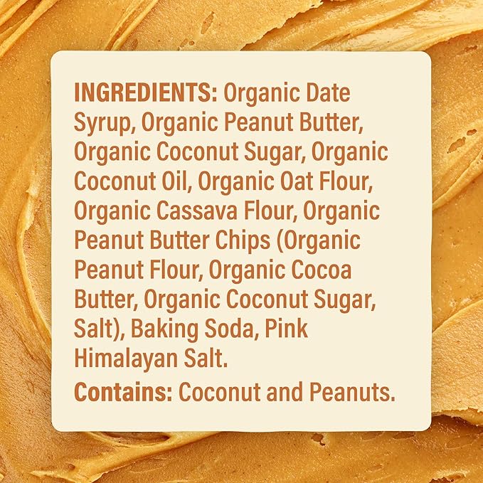 Skout Organic Peanut Butter Cookies (3 Pack) | Soft Baked Cookies | Plant-Based | Vegan | Gluten Dairy &amp Soy Free