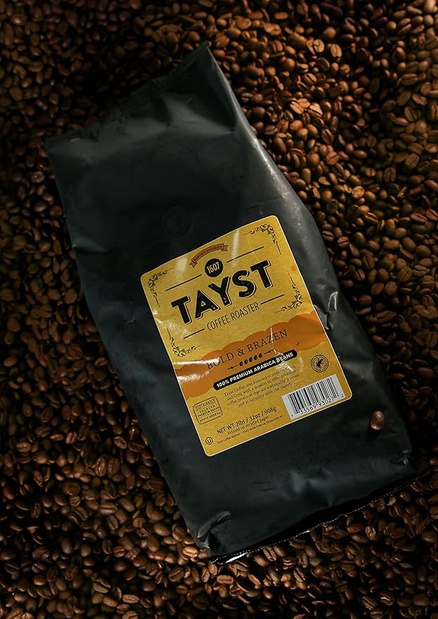 Tayst Coffee Defiantly Decaf Dark Roast Gourmet Premium Coffee 2lb Bag