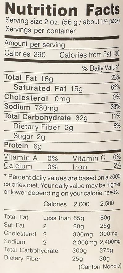 UFC Canton Noodle 8 Ounce (Pack of 30)