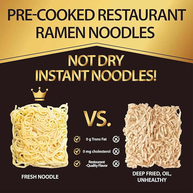O'scallion Pack of 6 Ramen Noodles (Variety (2 flavor))
