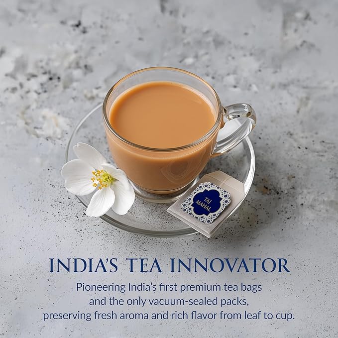 Taj Mahal Tea by Brooke Bond | Loose Tea | Black Tea | Compatible for Chai &amp Milk | Premium Blend | Refreshing Taste | 900 Grams (Pack of 2)