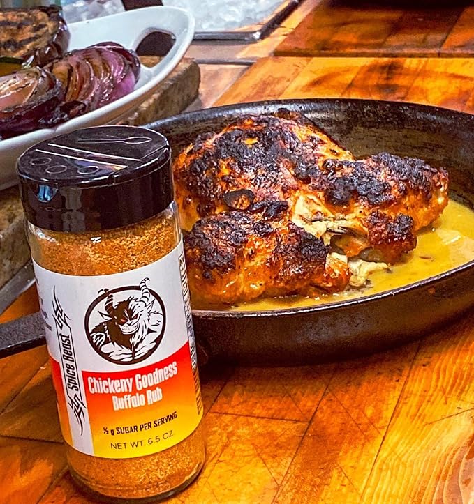 Spice Beast Cheat Meal Seasoning Kit - Low Sodium - No MSG - BBQ Rub Set of Four
