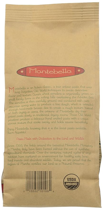 Montebello Organic Strozzapreti 16 Ounce 5 Count