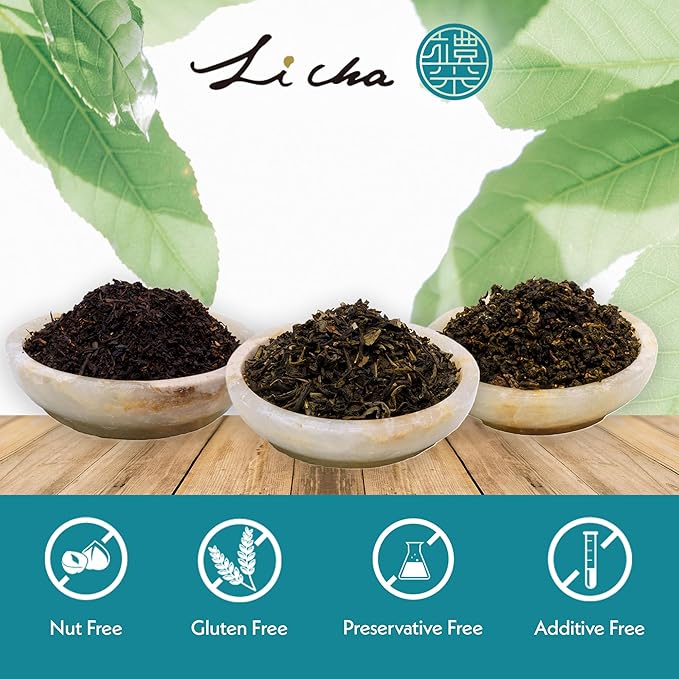 Li Cha Jasmine Green Loose Leaf Tea (600g/1.3lb Bag) | Premium Taiwanese Hand-Picked Tea for Bubble Milk Tea &amp Beverages
